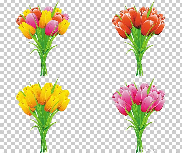 Tulip Flower Bouquet Graphics PNG, Clipart, Annual Plant, Artificial Flower, Cut Flowers, Floral Design, Floristry Free PNG Download