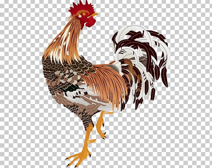 Rooster Chicken Nishiki Market 若冲: 生誕300年記念 Illustration PNG, Clipart, Art, Beak, Bird, Chicken, Feather Free PNG Download