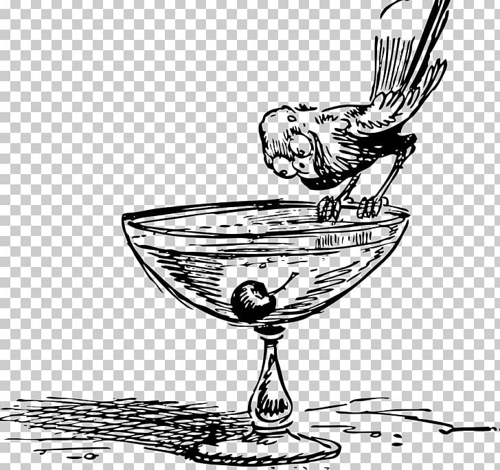 Cocktail Computer Icons PNG, Clipart, Artwork, Bird, Black And White, Champagne Stemware, Cocktail Free PNG Download