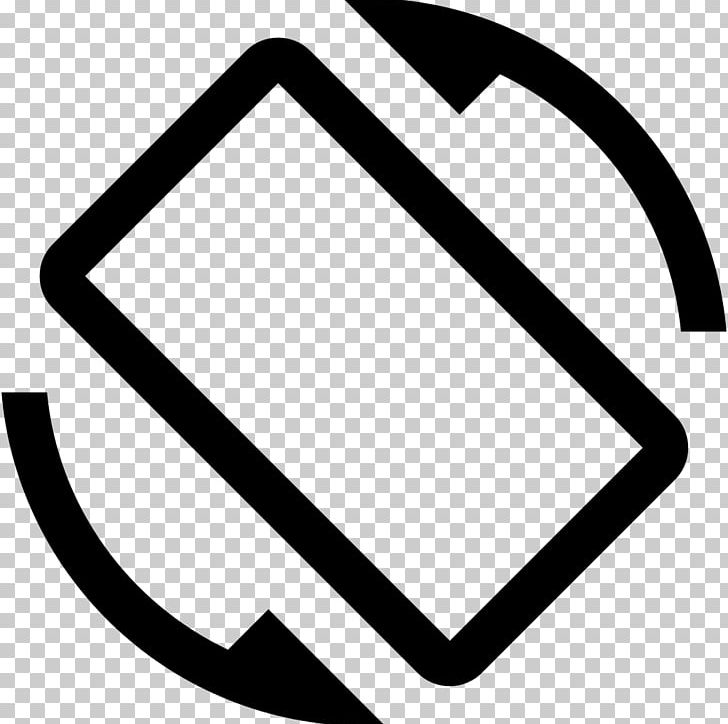 Computer Icons Rotation Android PNG, Clipart, Android, Angle, Area, Black And White, Brand Free PNG Download