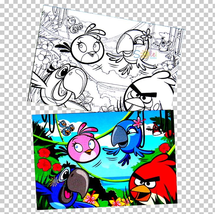 Jigsaw Puzzles Angry Birds Rio Drawing Coloring Book PNG, Clipart,  Free PNG Download