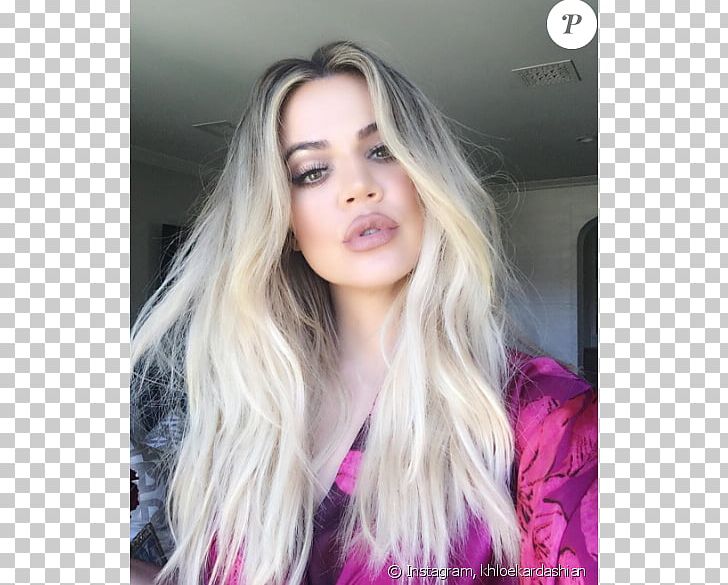 Khloé Kardashian Blond Hair Coloring Wig PNG, Clipart, Bangs, Beauty, Black Hair, Blond, Bob Cut Free PNG Download