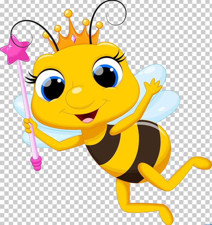 Queen Bee PNG, Clipart, Animals, Art, Bee, Cartoon, Clip Art Free PNG Download