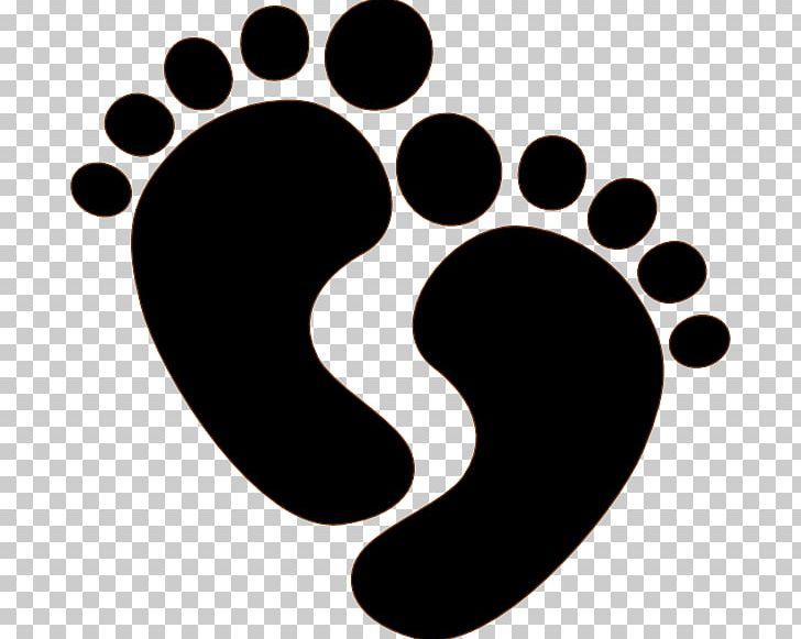 baby foot print clipart