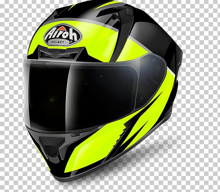 Motorcycle Helmets AIROH Integraalhelm Yellow PNG, Clipart, Airoh, Airoh Helmet, Automotive Design, Bicycle Clothing, Bicycle Helmet Free PNG Download