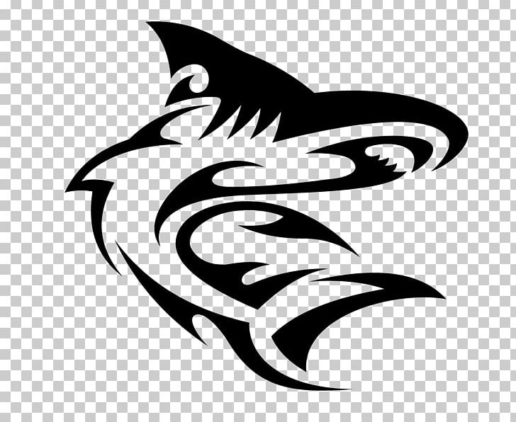 Shark Fin Soup Tattoo Sticker Fish PNG, Clipart, Animals, Art, Black, Black And White, Blue Shark Free PNG Download