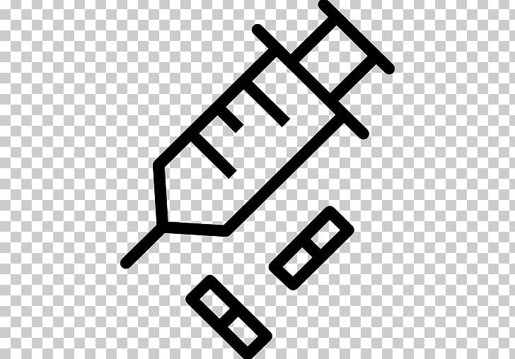 Syringe Hypodermic Needle Computer Icons Medicine PNG, Clipart, Angle, Area, Black And White, Brand, Computer Icons Free PNG Download