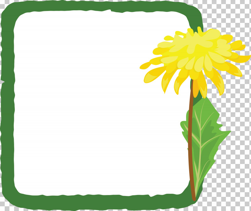 Flower Frame PNG, Clipart, Chrysanthemum, Cut Flowers, Dandelions, Floral Design, Flower Free PNG Download
