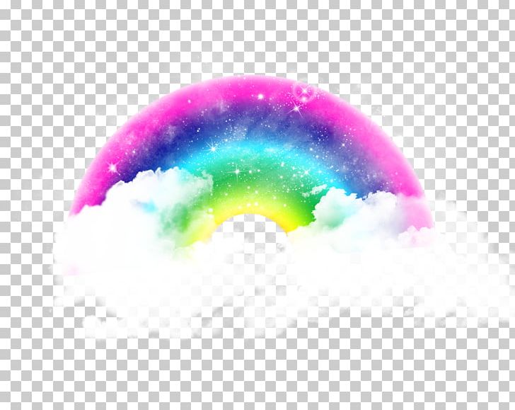 Rainbow Cloud Drawing Desktop PNG, Clipart, Art, Cloud, Color, Computer Wallpaper, Desktop Wallpaper Free PNG Download