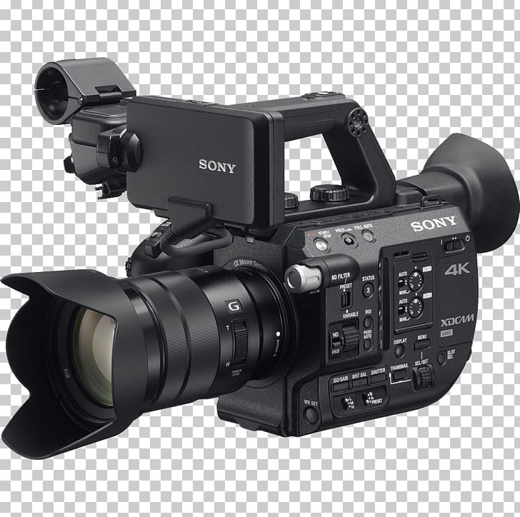 Super 35 Sony XDCAM PXW-FS5 Camera Sony α PNG, Clipart, 4k Resolution, 5 K, Active Pixel Sensor, Apsc, Camcorder Free PNG Download