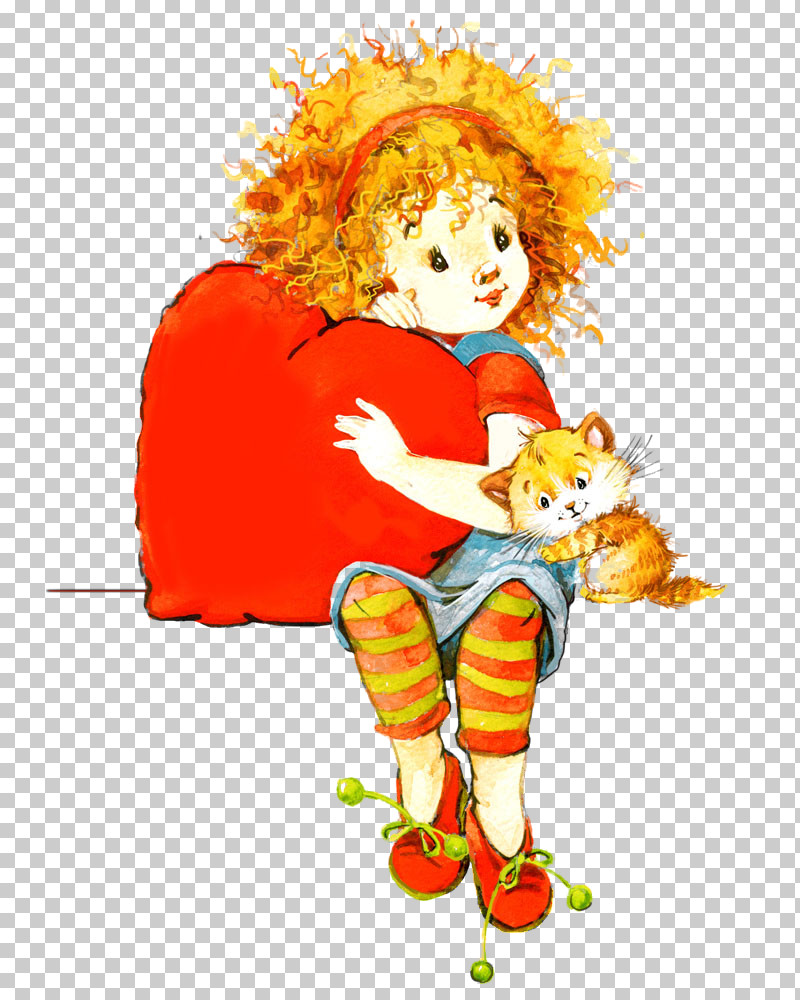 Orange PNG, Clipart, Cartoon, Cute, Little Girl, Orange, Watercolor Girl Free PNG Download