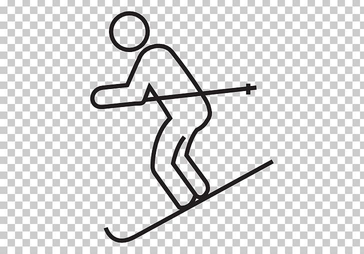 Alpine Skiing SkiFree Sport Computer Icons PNG, Clipart, Alpine Skiing, Angle, Area, Auto Part, Black Free PNG Download