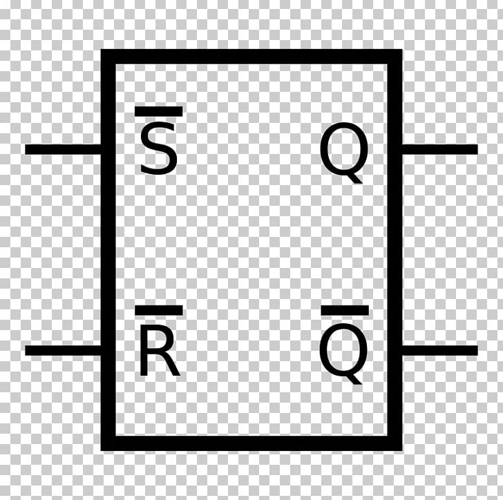 Flip-flop Electronic Circuit NAND Gate Electronics Logic Gate PNG, Clipart, Angle, Area, Black, Black And White, Brand Free PNG Download
