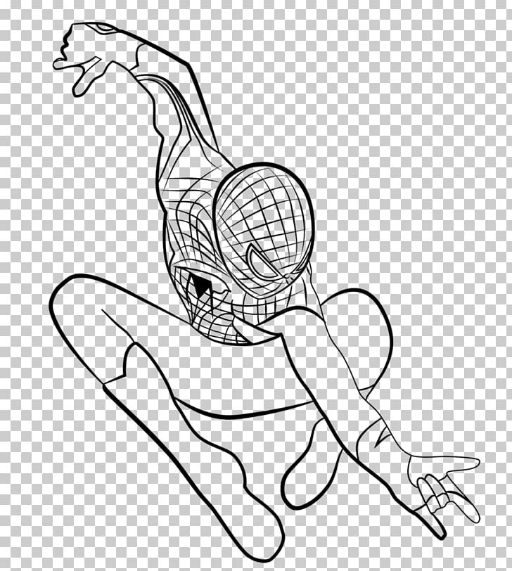 The Amazing Spider-Man Venom Line Art Drawing PNG, Clipart, Amazing Spiderman 2, Angle, Arm, Art, Artwork Free PNG Download