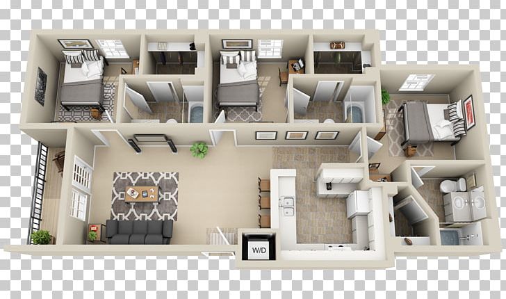 Vie At Muncie 3D Floor Plan House PNG, Clipart, 3 D Floor, 3d Floor Plan, Apartment, Company, Floor Free PNG Download