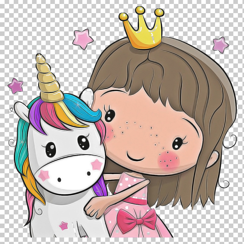 Cartoon Pink Cheek Happy Smile PNG, Clipart, Baby Unicorn, Cartoon, Cartoon Unicorn, Cheek, Child Free PNG Download