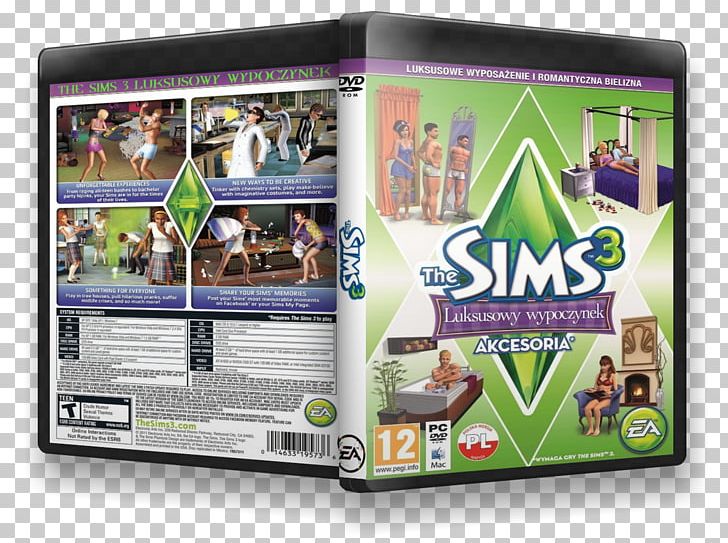 The Sims 3: Master Suite Stuff The Sims 3: Ambitions Video Game PNG, Clipart, Brand, Display Advertising, Game, Games, Multimedia Free PNG Download