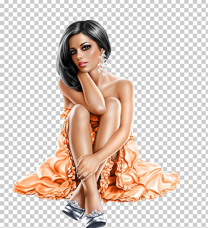 Woman Digital Art PNG, Clipart, 3d Computer Graphics, Beauty, Black Hair, Brown Hair, Child Free PNG Download
