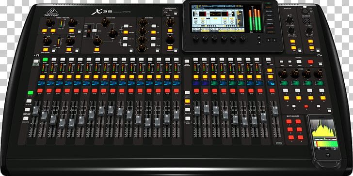 Audio Mixers Digital Mixing Console Audio Engineer Behringer PNG, Clipart, Audio, Audio, Audio Equipment, Behringer, Digital Mixing Console Free PNG Download