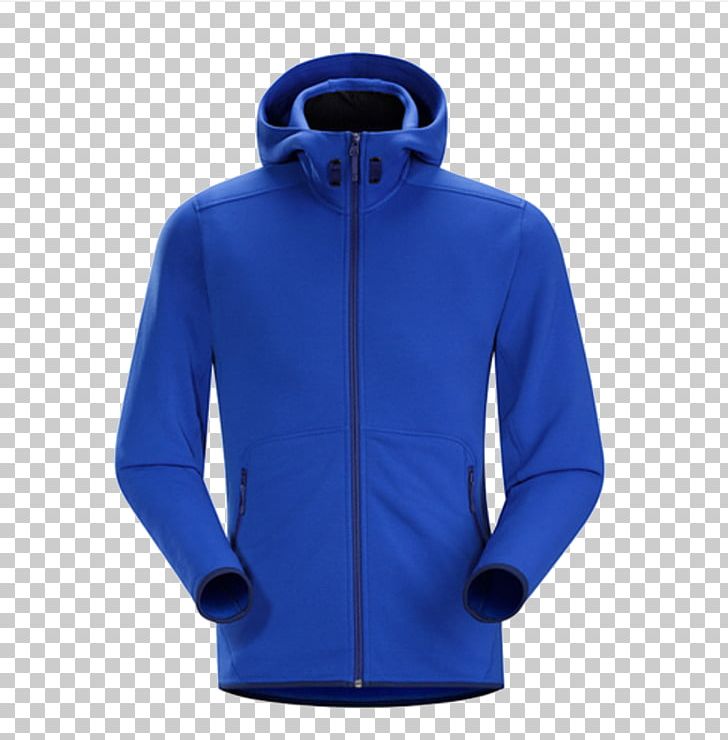 Hoodie Fleece Jacket Sweater Zipper PNG, Clipart, Arcteryx, Blue, Clothing, Clothing Sizes, Electric Blue Free PNG Download