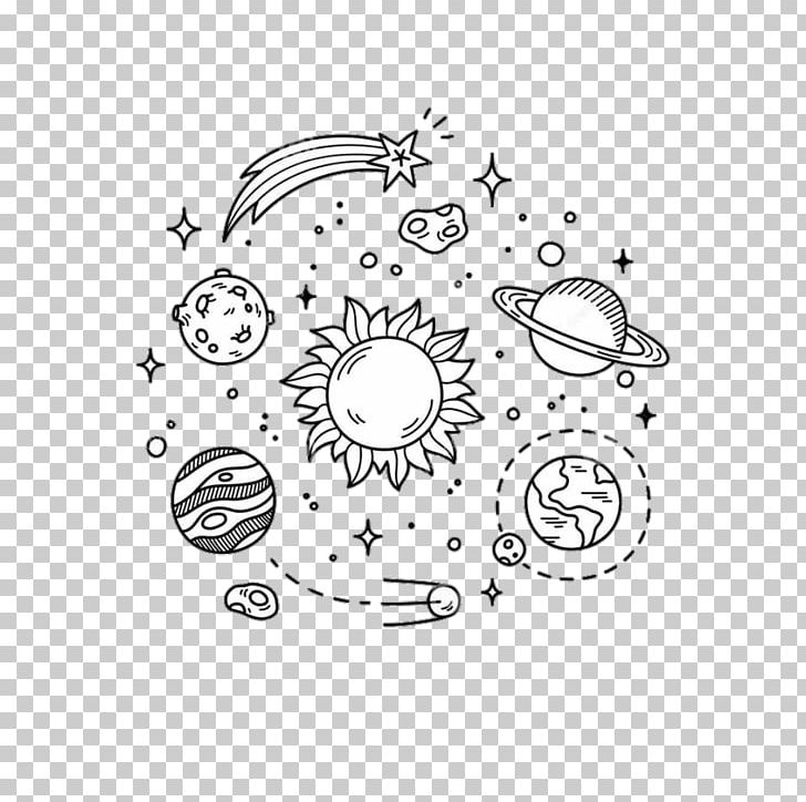 Drawing Doodle Space PNG, Clipart, Angle, Area, Artwork, Black, Black And White Free PNG Download