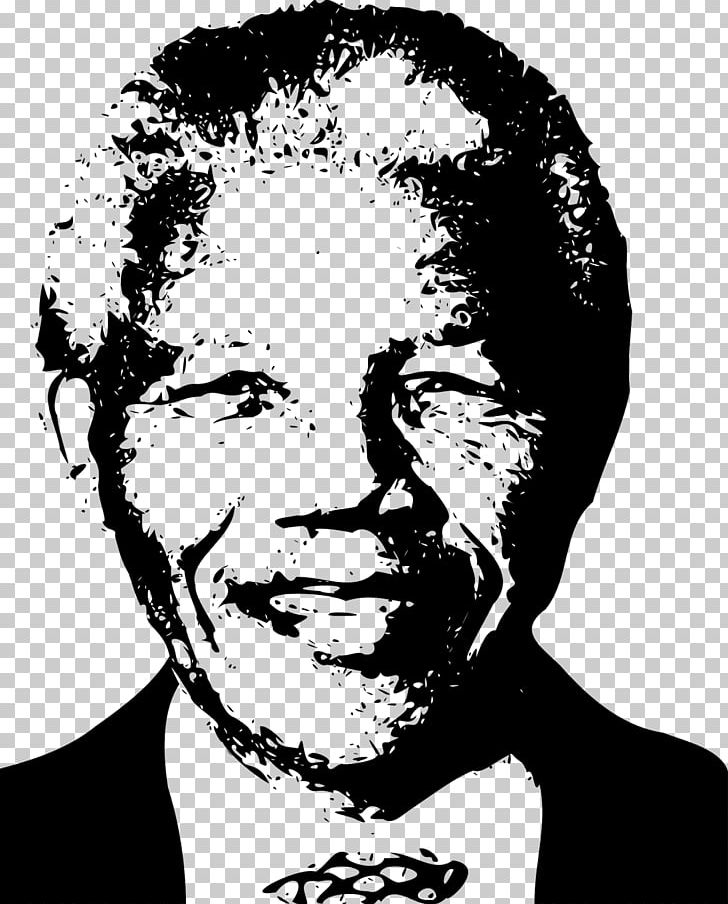 Nelson Mandela South Africa PNG, Clipart, Apartheid, Art, Black And White, Face, Facial Hair Free PNG Download