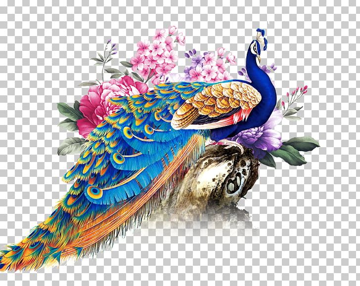 China Paper Peafowl PNG, Clipart, Asiatic Peafowl, Bird, Branches, China Paper, China Wind Free PNG Download