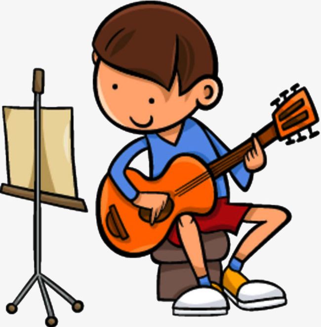 Kids Play Guitar PNG, Clipart, Cartoon, Child, Guitar, Guitar Clipart, Kids Clipart Free PNG Download