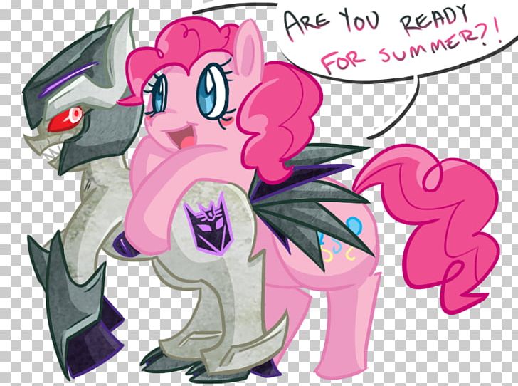 Megatron Pinkie Pie Pony Twilight Sparkle Horse PNG, Clipart, Animals, Cartoon, Deviantart, Fictional Character, Flower Free PNG Download