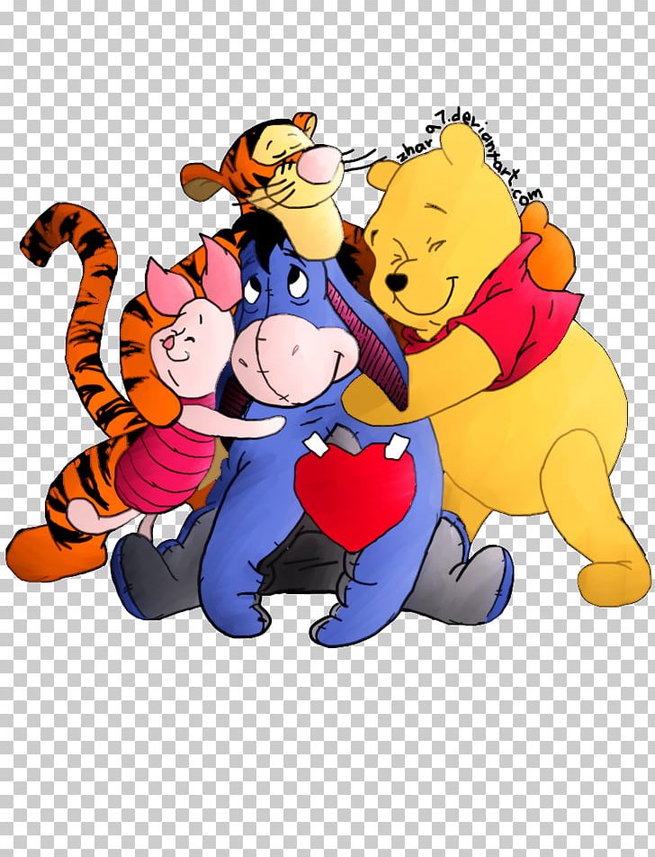 Winnie The Pooh Piglet Tigger Eeyore Rabbit PNG, Clipart, Art, Cartoon, Child, Disneys Pooh Friends, Eeyore Free PNG Download