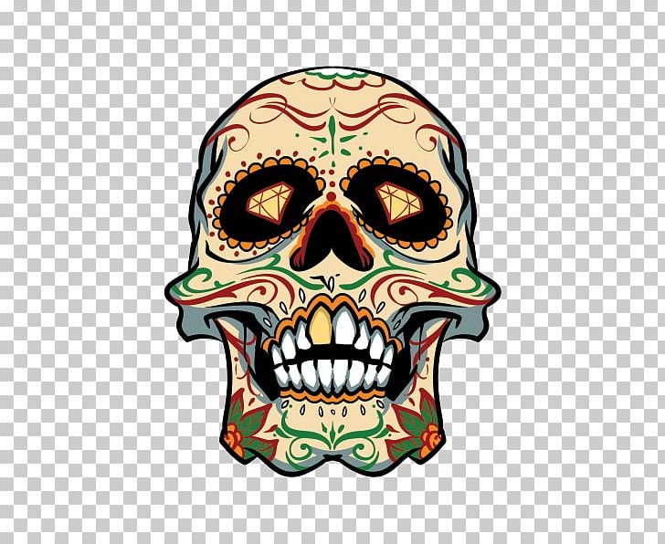 Human Skull Symbolism Calavera PNG, Clipart, Art, Bone, Calavera, Decal, Drawing Free PNG Download
