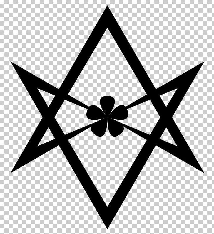 Unicursal Hexagram Thelema Symbol Ordo Templi Orientis PNG, Clipart, Abrahadabra, Aleister Crowley, Angle, Black And White, Ceremonial Magic Free PNG Download