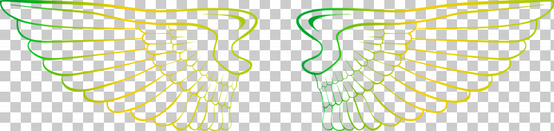 Wings Bird Wings Angle Wings PNG, Clipart, Angle Wings, Bird Wings, Green, Line, Wings Free PNG Download