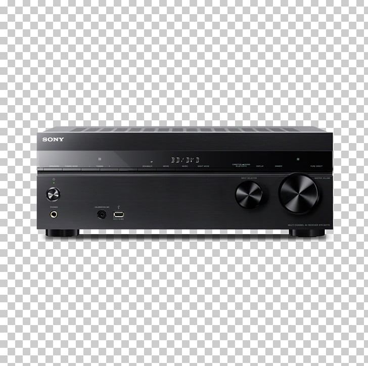 AV Receiver Home Theater Systems Sony Dolby Atmos Professional Audiovisual Industry PNG, Clipart, Amplifier, Audio, Audio Equipment, Audio Receiver, Cable Free PNG Download