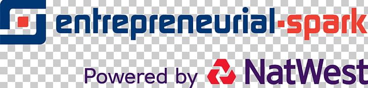 Logo Organization Entrepreneurial Spark NatWest Ulster Bank PNG, Clipart, Advertising, Area, Bank, Banner, Blue Free PNG Download