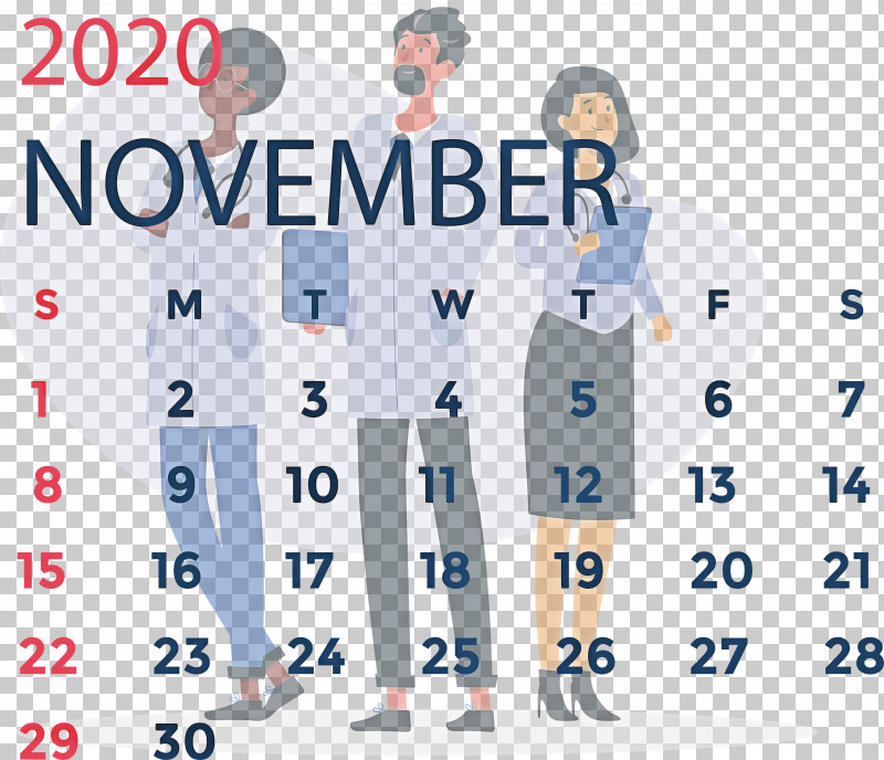 November 2020 Calendar November 2020 Printable Calendar PNG, Clipart, Area, Calendar System, Line, November, November 2020 Calendar Free PNG Download