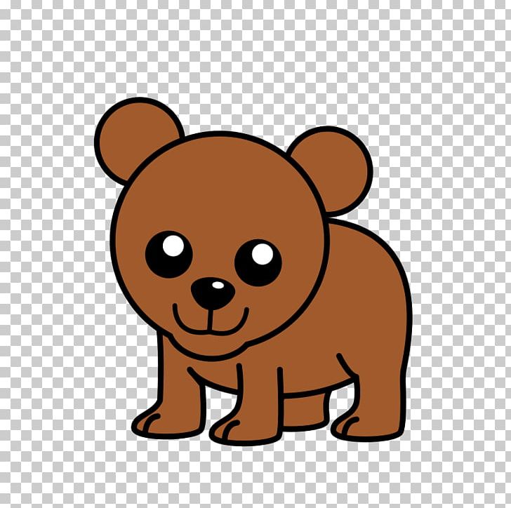 Brown Bear Cartoon PNG, Clipart, Bear, Bear Vector Art, Brown Bear, Carnivoran, Cartoon Free PNG Download