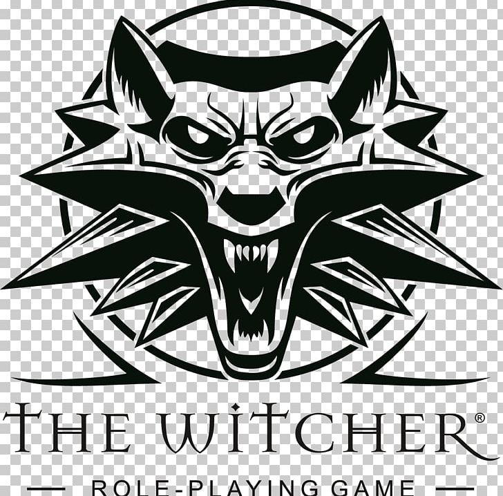 The Witcher 3: Wild Hunt Geralt Of Rivia Logo Video Game PNG, Clipart, Art, Artwork, Black And White, Brand, Cdr Free PNG Download