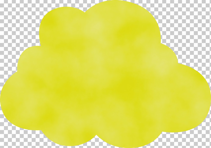 Yellow PNG, Clipart, Cartoon Cloud, Paint, Watercolor, Wet Ink, Yellow Free PNG Download