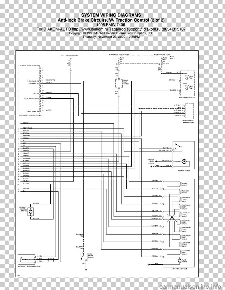 BMW Wiring Diagram Electrical Wires & Cable Circuit Diagram PNG, Clipart, Angle, Black And White, Bmw, Bmw 7 Series E38, Bmw E36 Free PNG Download