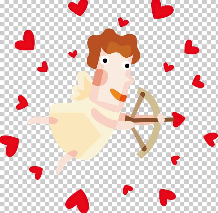 Valentines Day Cupid PNG, Clipart, Area, Arrow, Art, Bow And Arrow, Cupid Free PNG Download