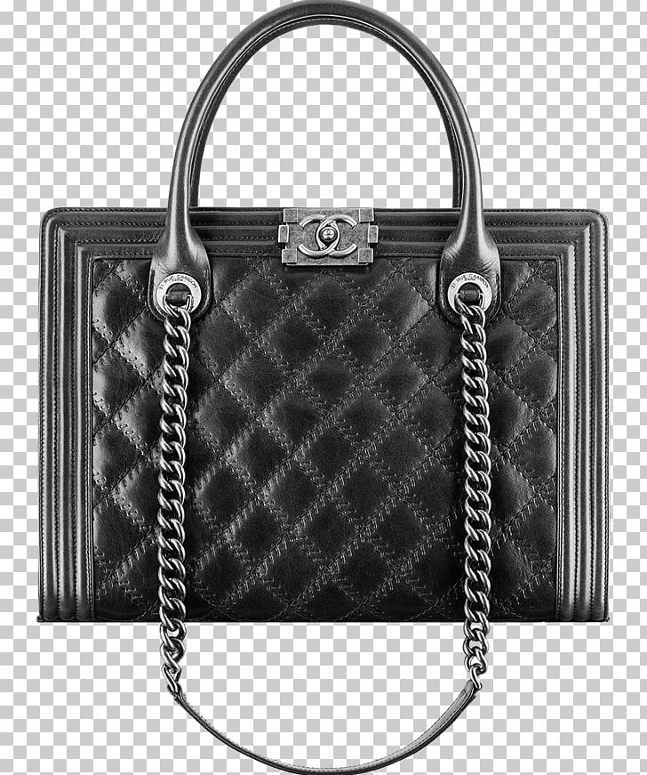 Chanel Tote Bag Handbag Fashion PNG, Clipart, Bag, Black, Black And White, Brand, Brands Free PNG Download