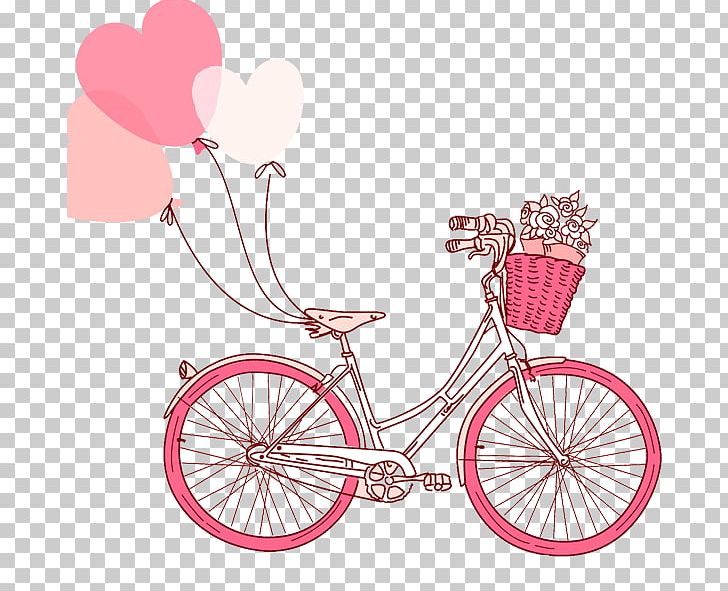 Valentines Day Drawing PNG, Clipart, Bicycle, Bicycle Accessory, Bicycle Frame, Bicycle Part, Bicycles Free PNG Download