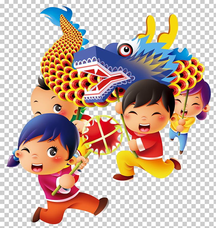 Dragon Dance Lion Dance Lantern Festival Chinese New Year Traditional Chinese Holidays PNG, Clipart, Adult Child, Animation, Art, Boy, Cartoon Free PNG Download