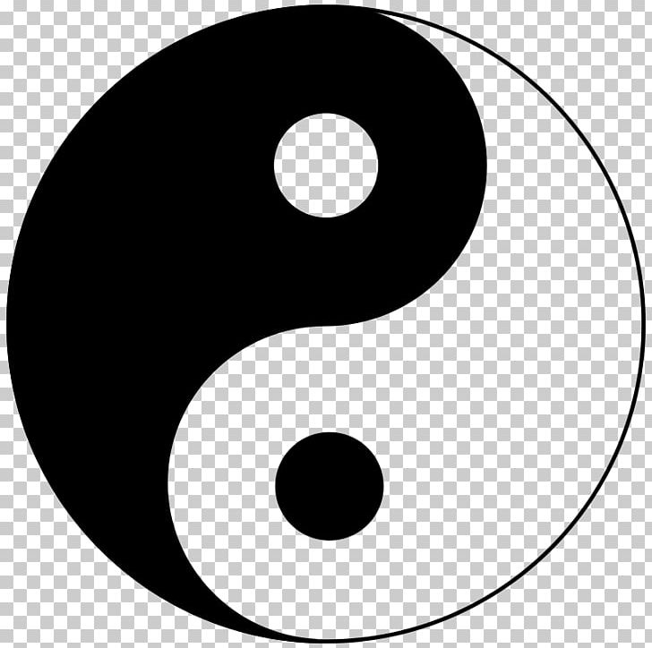 Yin And Yang Symbol Taijitu PNG, Clipart, Black And White, Circle, Drawing, Line, Line Art Free PNG Download