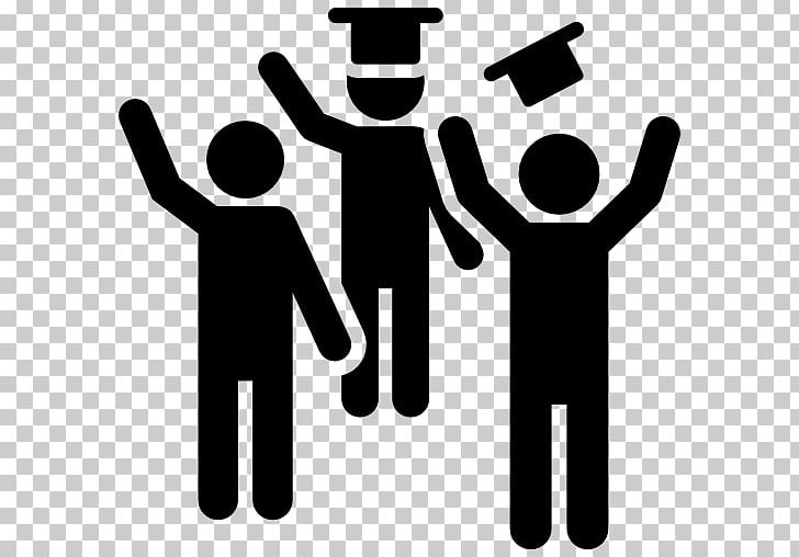 Graduation Ceremony College Stick Figure Computer Icons PNG, Clipart, Black And White, Brand, College, Graduation Ceremony, Hand Free PNG Download