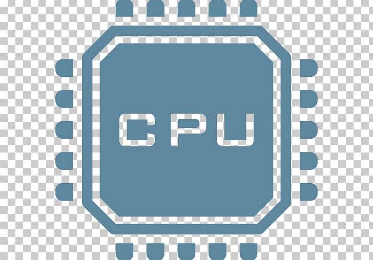 Central Processing Unit Computer Icons Computer Hardware Integrated Circuits & Chips PNG, Clipart, Area, Blue, Brand, Central Processing Unit, Circle Free PNG Download
