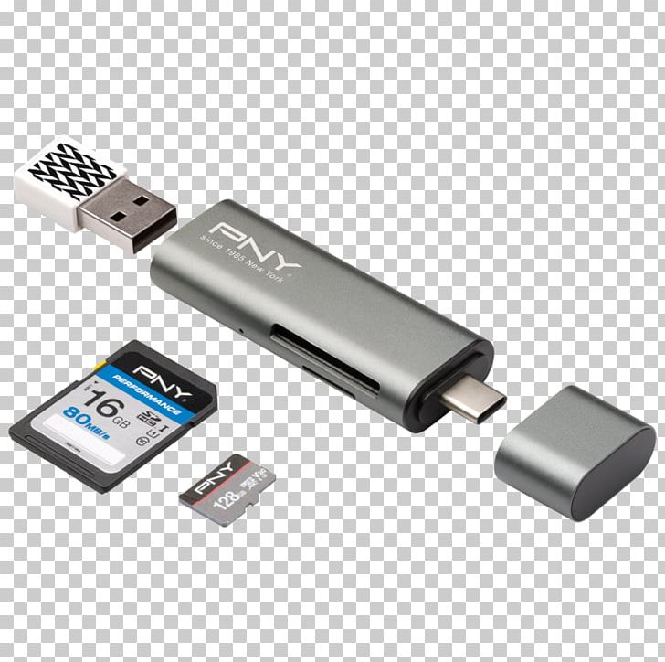 USB Flash Drives PNY Technologies Memory Card Readers PNG, Clipart, Adapter, Card Reader, Computer Component, Computer Data Storage, Data Storage Free PNG Download