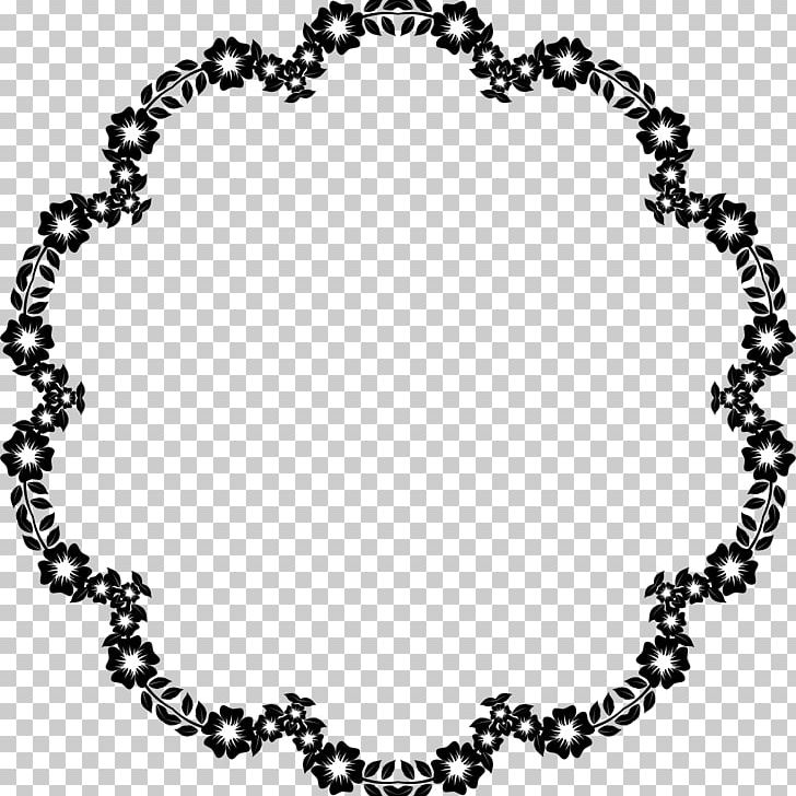 Wall Decal Frames PNG, Clipart, Art, Black And White, Body Jewelry, Circle, Decal Free PNG Download