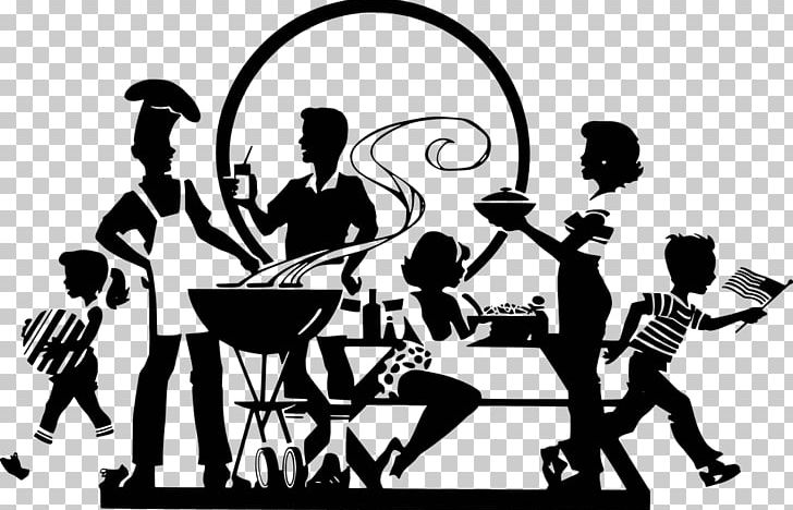 Barbecue Sauce Grilling PNG, Clipart, Barbecue, Barbecue Sauce, Black And White, Communication, Family Reunion Free PNG Download